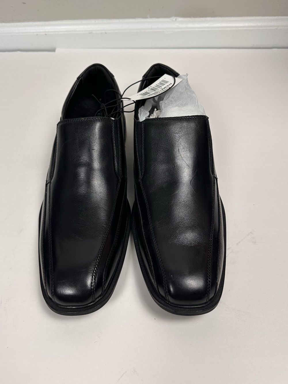 Kenneth Cole New York NY Leather Slip On Loafers Size 13 NWOB